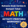 Worksheet Matematika Anak: Bantu Si Kecil Pintar